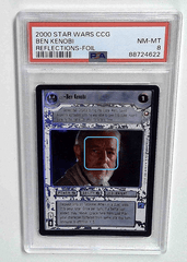 V1246: 2000: BEN KENOBI: REFLECTIONS: FOIL: PSA 8: NM-MT: 88724622